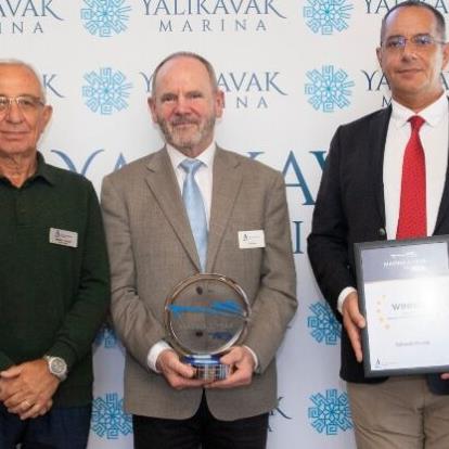 Yalikavak Marina Presented with their Marina of the Year Award 2022